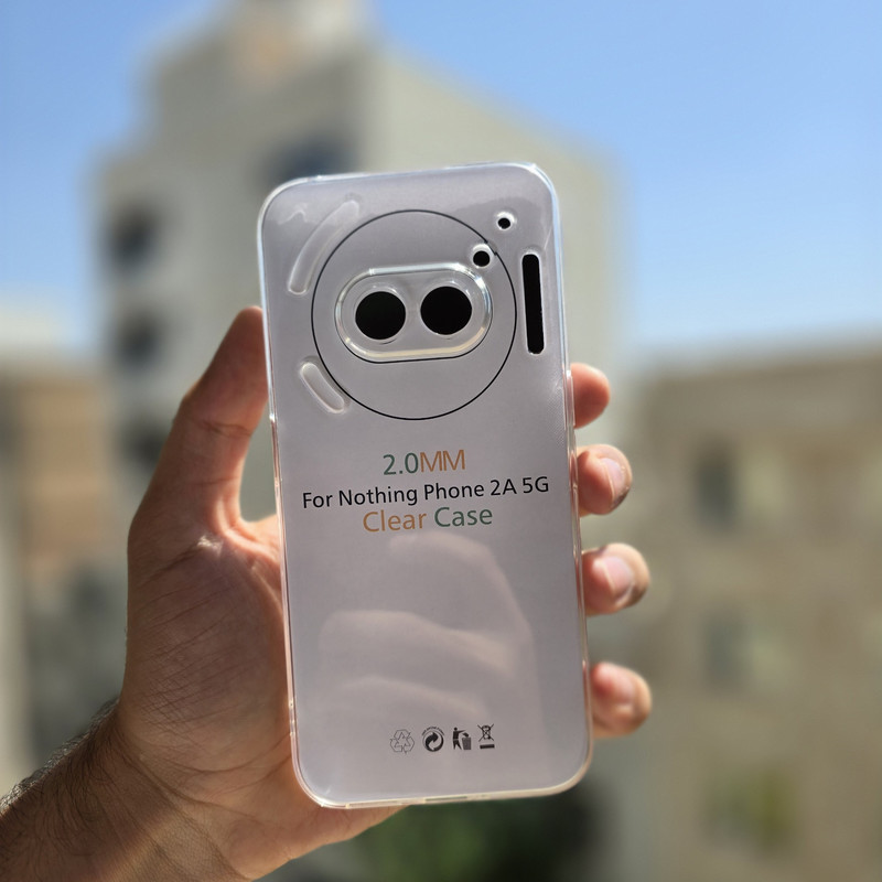 کاور زیفرند مدل ژله ای محافظ لنز دار مناسب برای گوشی موبایل ناتینگ Phone 2A کاور زیفرند مدل ژله ای محافظ لنز دار مناسب برای گوشی موبایل ناتینگ Phone 2A