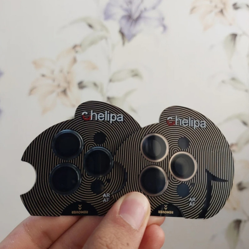 محافظ لنز دوربین شیشه ای اوجی مدل chelipa titanium مناسب برای گوشی موبایل اپل iPhone 13 Pro محافظ لنز دوربین شیشه ای اوجی مدل chelipa titanium مناسب برای گوشی موبایل اپل iPhone 13 Pro
