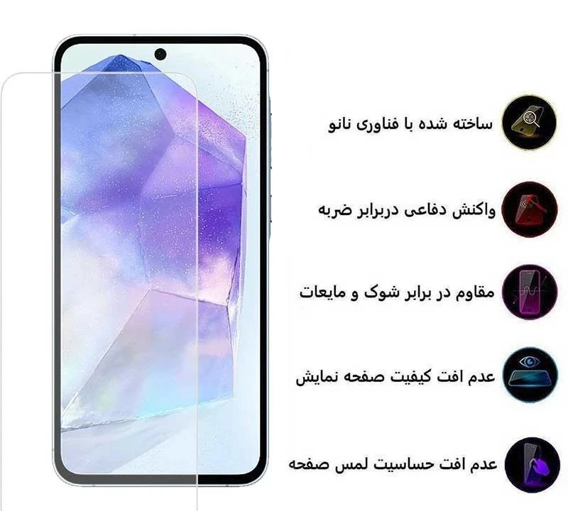 محافظ صفحه نمایش اپیکوی مدل Clear Pro مناسب برای گوشی موبایل سامسونگ Galaxy S25 FE/ A55/ A35 محافظ صفحه نمایش اپیکوی مدل Clear Pro مناسب برای گوشی موبایل سامسونگ Galaxy S25 FE/ A55/ A35