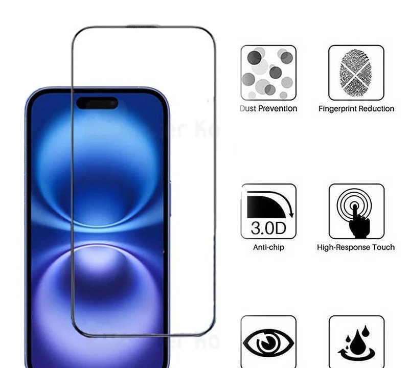 محافظ صفحه نمایش کی -زد دو مدل Full-Glass مناسب برای گوشی موبایل اپل iPhone 17 AIr محافظ صفحه نمایش کی -زد دو مدل Full-Glass مناسب برای گوشی موبایل اپل iPhone 17 AIr