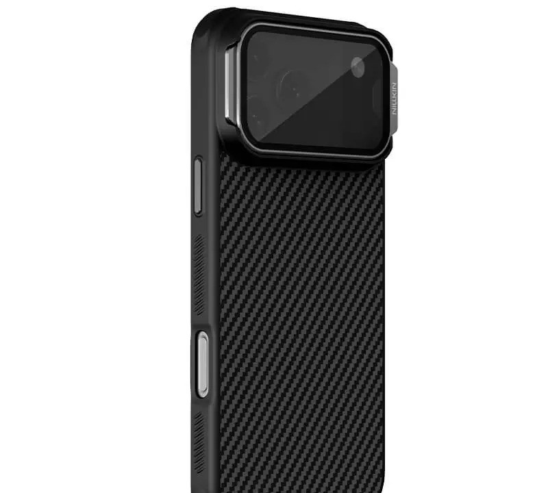 کاور نیلکین مدل CarboProp Magnetic MagSafe Transparent Lens مناسب برای گوشی موبایل اپل iPhone 17 Pro کاور نیلکین مدل CarboProp Magnetic MagSafe Transparent Lens مناسب برای گوشی موبایل اپل iPhone 17 Pro
