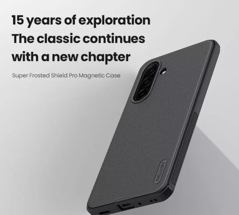 کاور نیلکین مدل Super Frosted Shield Pro Magnetic مناسب برای گوشی موبایل سامسونگ Galaxy A17 کاور نیلکین مدل Super Frosted Shield Pro Magnetic مناسب برای گوشی موبایل سامسونگ Galaxy A17