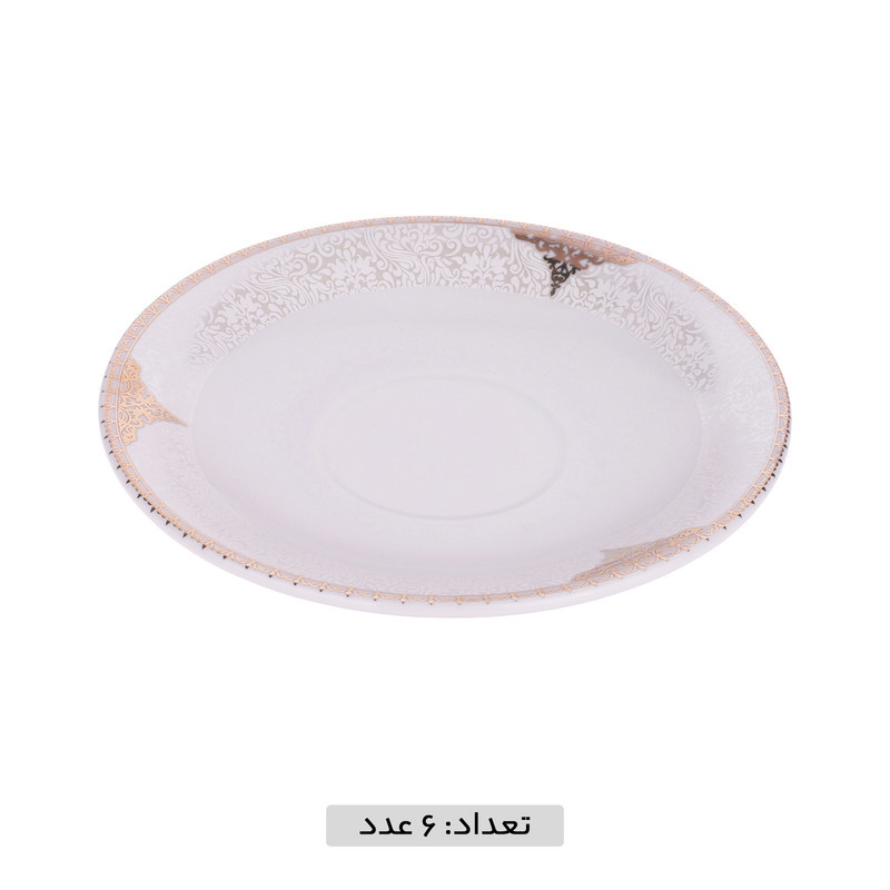 ست فنجان و نعلبکی 12 پارچه مقصود مدل دنیز