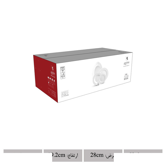 سرویس غذاخوری 28 پارچه 6 نفر چینی زرین ایران مدل ایتالیا اف زرین یک خط طلا درجه یک سرویس غذاخوری 28 پارچه 6 نفر چینی زرین ایران مدل ایتالیا اف زرین یک خط طلا درجه یک