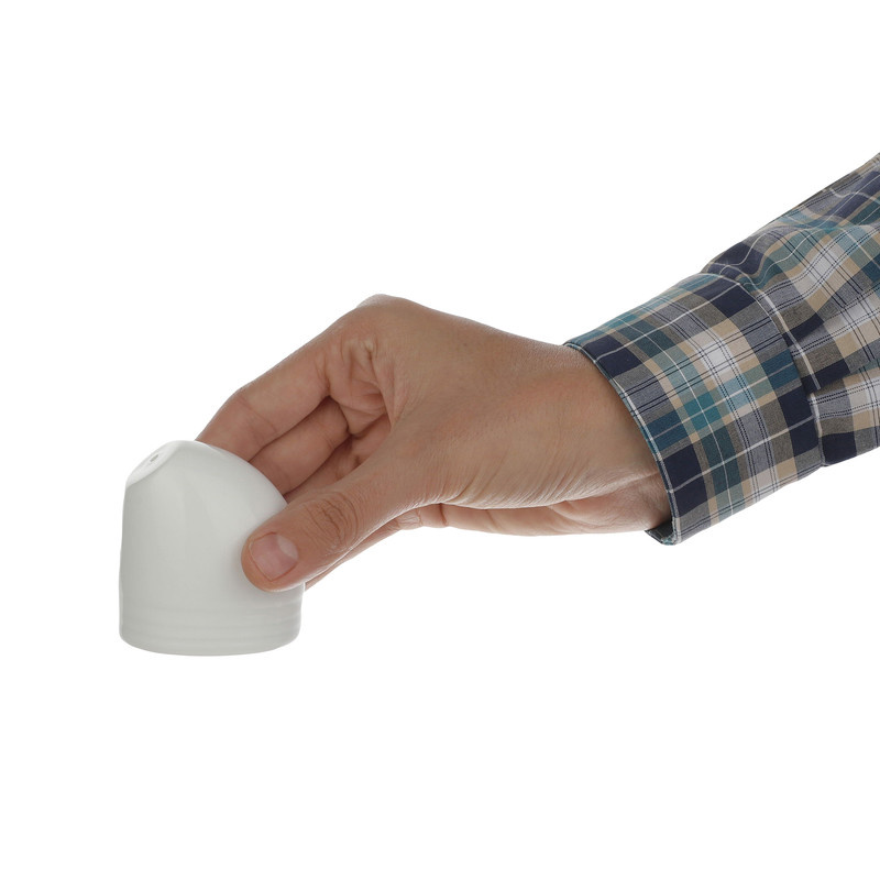 فلفل پاش چینی زرین ایران سری هتلی 49 مدل سفید درجه سه