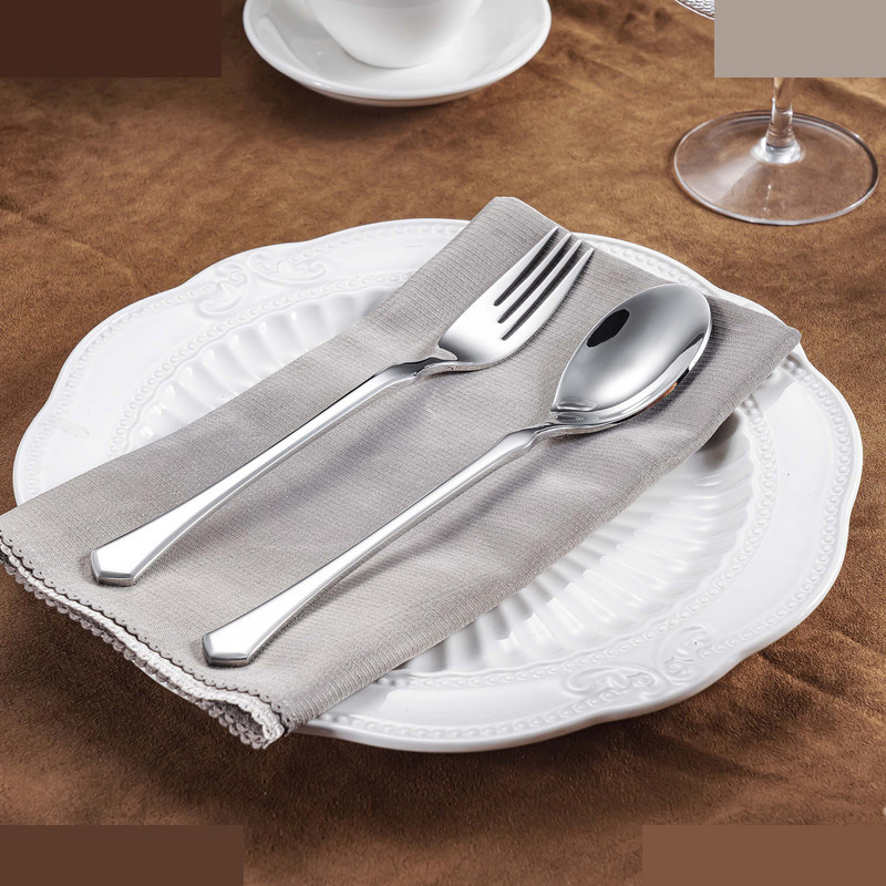 سرویس قاشق و چنگال 60 پارچه 8 نفره جی فی نی مدل 58 لاکچری