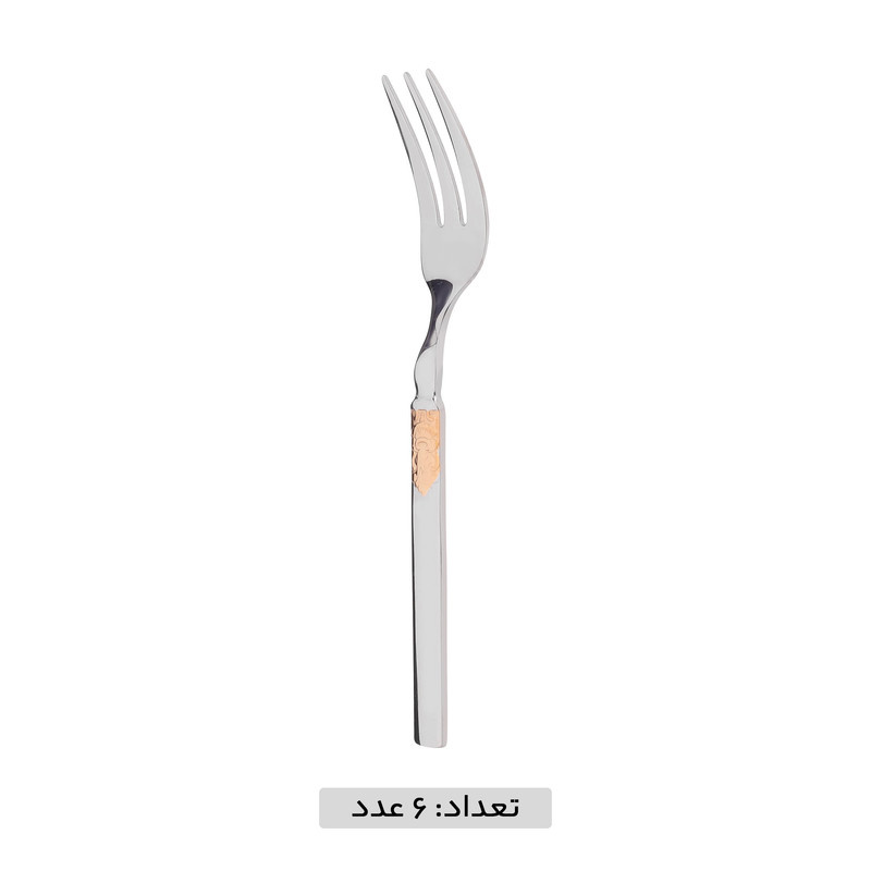 سرویس قاشق و چنگال 39 پارچه جی فی نی مدل NO 3 سرویس قاشق و چنگال 39 پارچه جی فی نی مدل NO 3