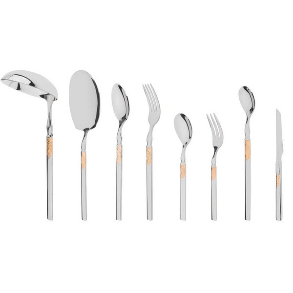 سرویس قاشق و چنگال 38 پارچه جی فی نی مدل G-56