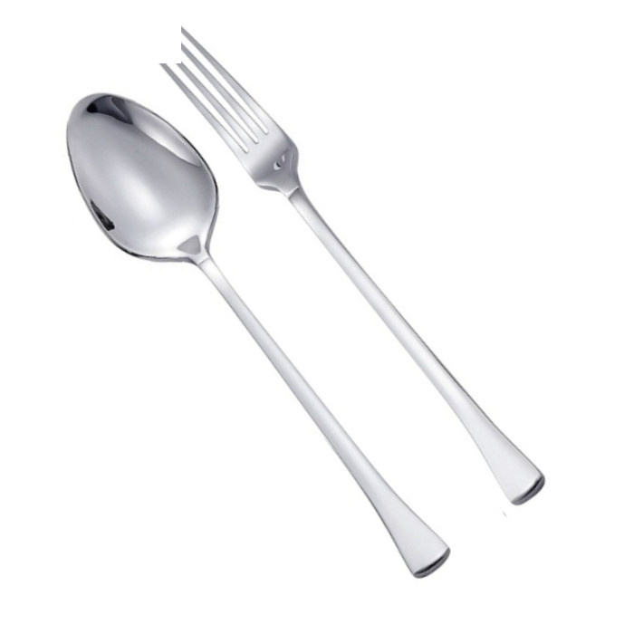 سرویس قاشق و چنگال 14 پارچه جی فی نی مدل 04