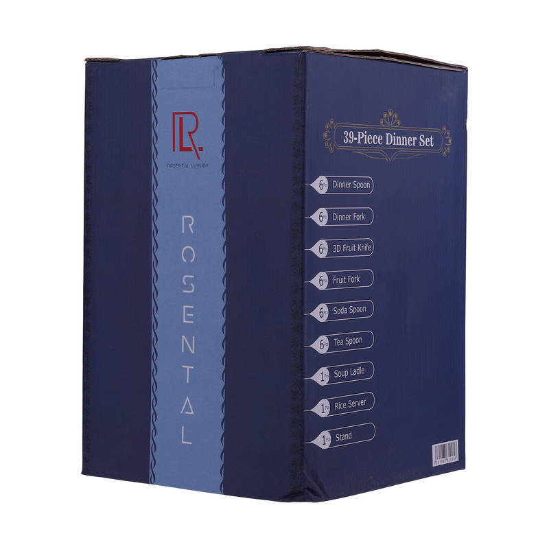سرویس قاشق و چنگال 39 پارچه رزنتال مدل مونزا