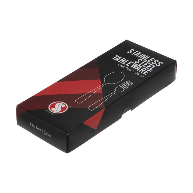 سرویس قاشق و چنگال 12 پارچه صنایع استیل ایران مدل مودنا کد 104