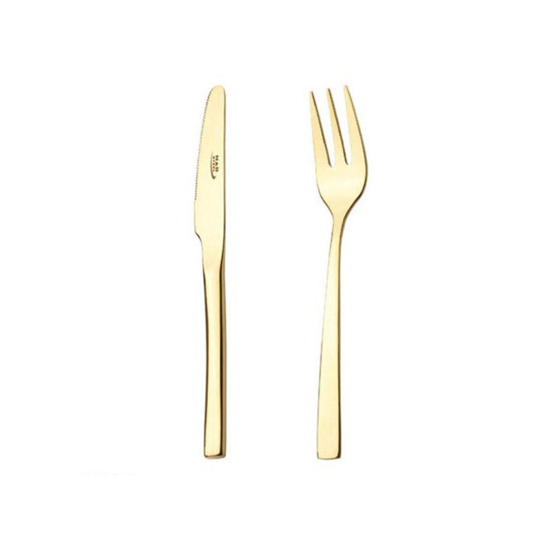 سرویس کارد و چنگال 12 پارچه ناب استیل مدل فلورانس