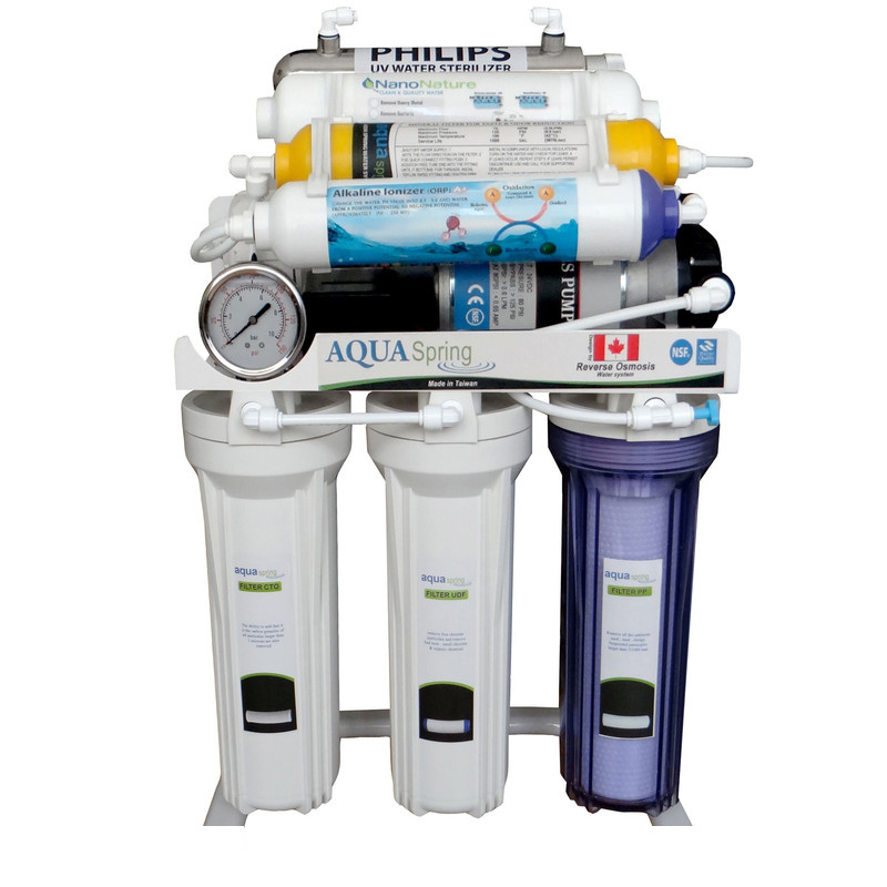 دستگاه تصفیه کننده آب آکوآ اسپرینگ مدل RO-S10-NATURE2200 دستگاه تصفیه کننده آب آکوآ اسپرینگ مدل RO-S10-NATURE2200