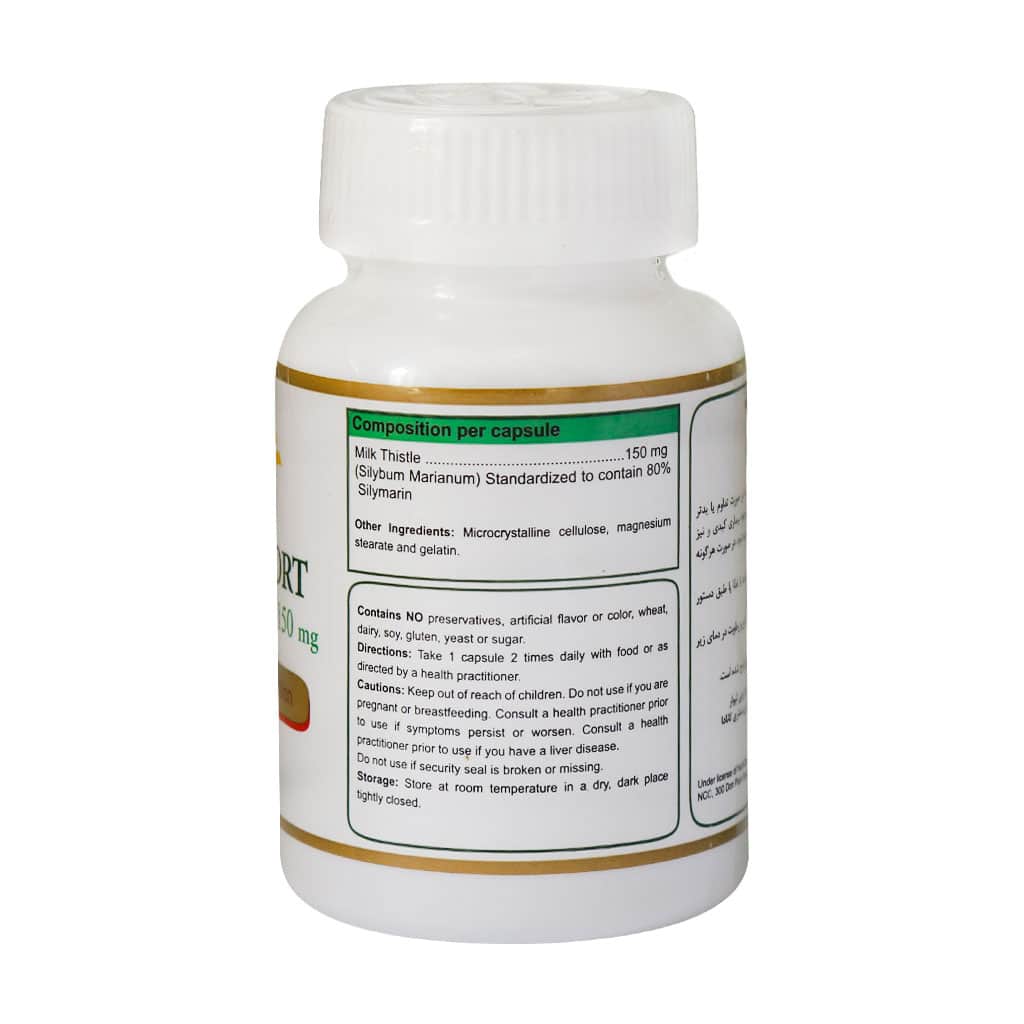 کپسول نوتری لیور ساپورت نوتری سنتری ۶۰ عددی