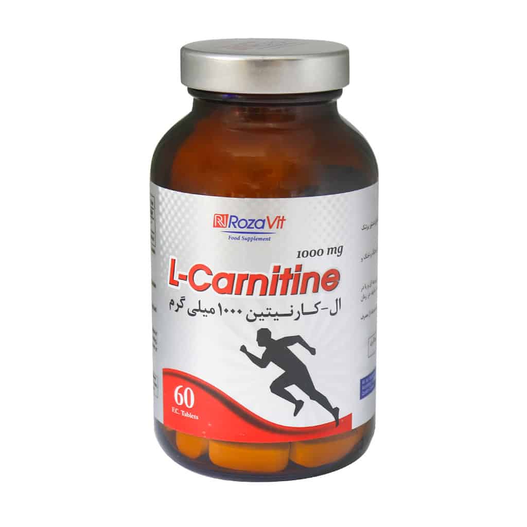 قرص ال کارنیتین 1000 میلی گرم رزاویت 60 عدد
