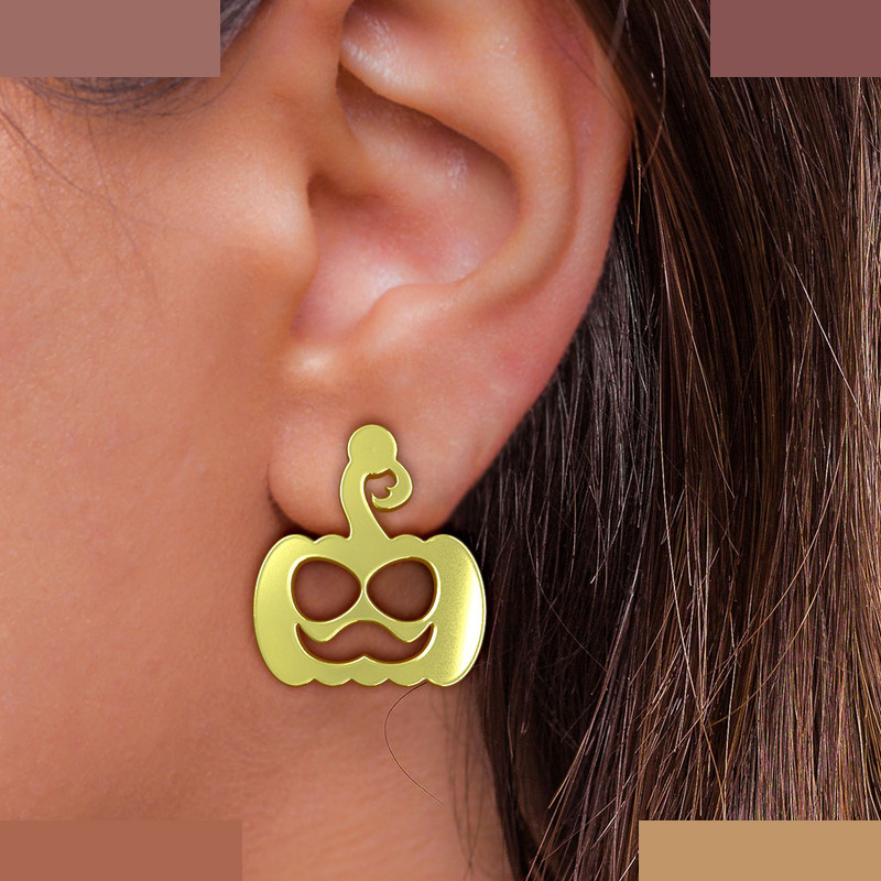 نیم ست طلا 18 عیار زنانه مدوپد مدل کدو هالووین کد NA10360 نیم ست طلا 18 عیار زنانه مدوپد مدل کدو هالووین کد NA10360