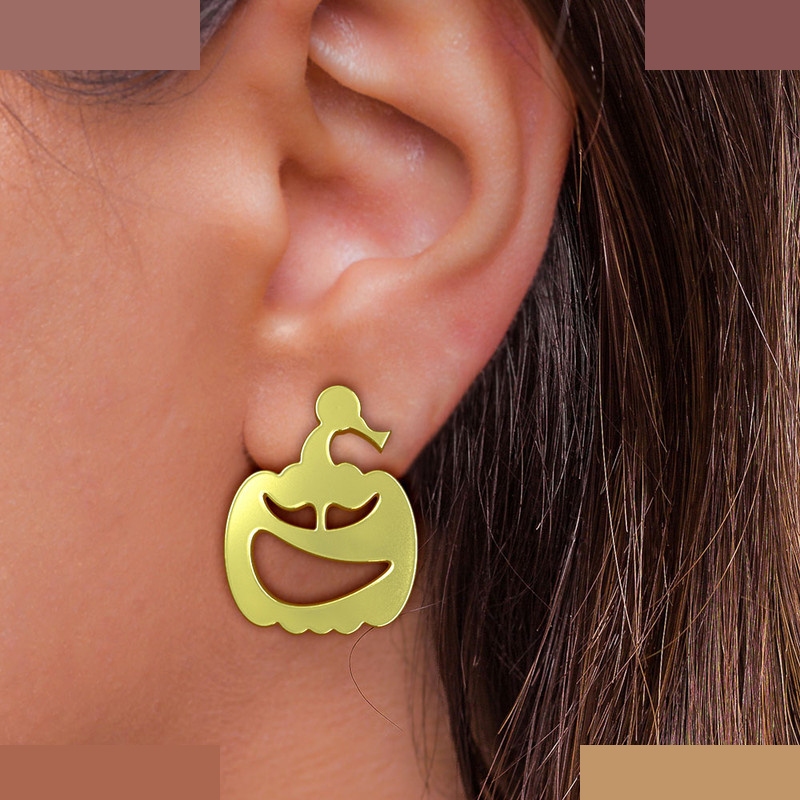 نیم ست طلا 18 عیار زنانه مدوپد مدل کدو هالووین کد NA10401 نیم ست طلا 18 عیار زنانه مدوپد مدل کدو هالووین کد NA10401