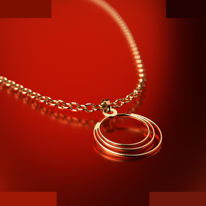 نیم ست طلا 18 عیار زنانه مدوپد مدل دایره کد NA12987 نیم ست طلا 18 عیار زنانه مدوپد مدل دایره کد NA12987