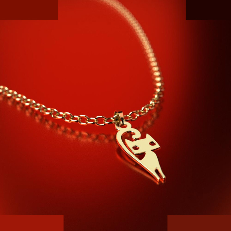 نیم ست طلا 18 عیار زنانه مدوپد مدل گربه کد NA13115 نیم ست طلا 18 عیار زنانه مدوپد مدل گربه کد NA13115