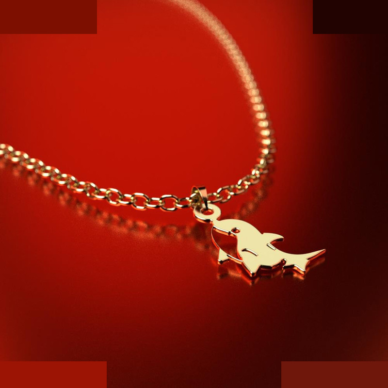 نیم ست طلا 18 عیار زنانه مدوپد مدل دلفین کد NA14431 نیم ست طلا 18 عیار زنانه مدوپد مدل دلفین کد NA14431