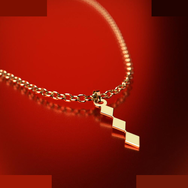 نیم ست طلا 18 عیار زنانه مدوپد مدل هندسی کد NA14439 نیم ست طلا 18 عیار زنانه مدوپد مدل هندسی کد NA14439