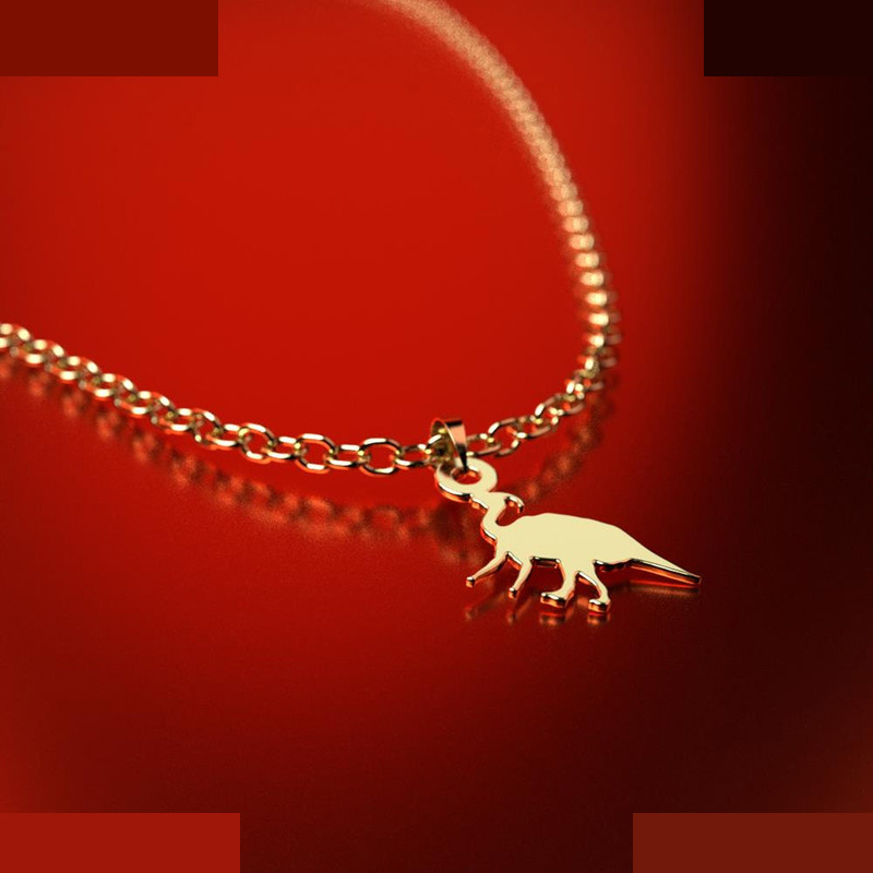 نیم ست طلا 18 عیار زنانه مدوپد مدل دایناسور کد NA14521 نیم ست طلا 18 عیار زنانه مدوپد مدل دایناسور کد NA14521