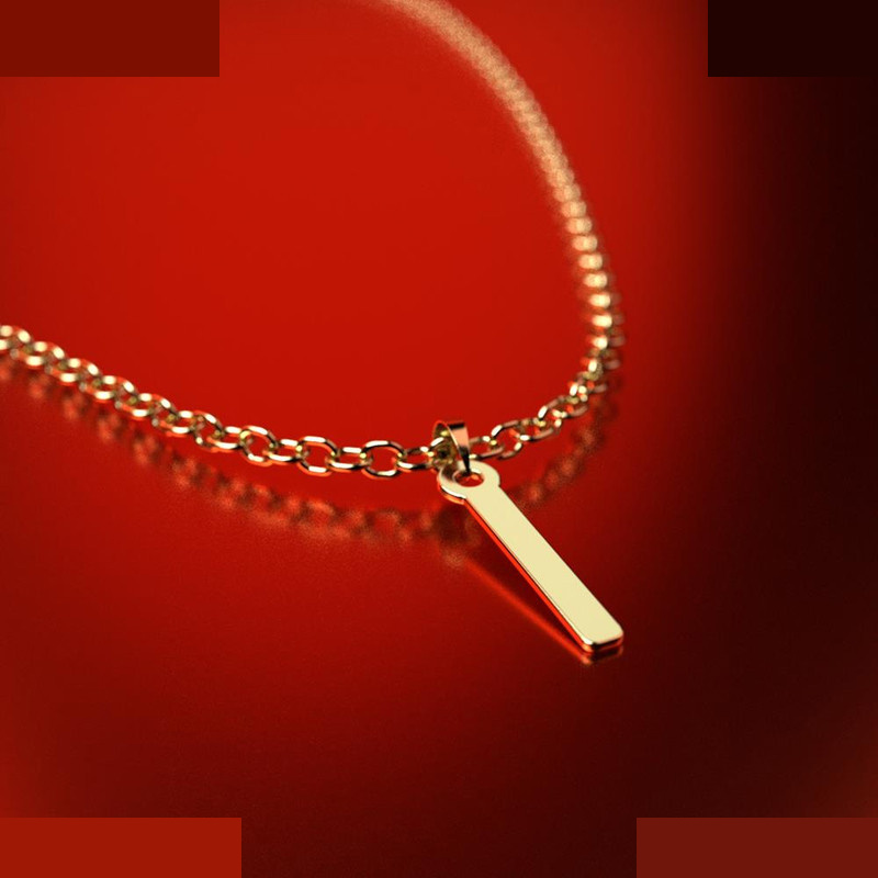 نیم ست طلا 18 عیار زنانه مدوپد مدل مستطیل کد NA14866