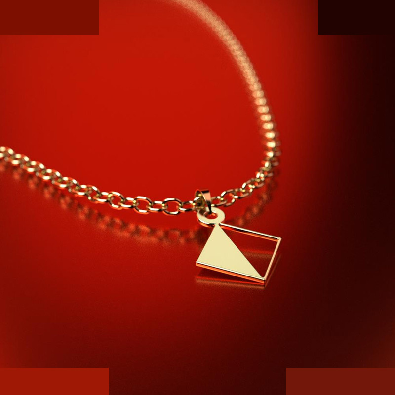 نیم ست طلا 18 عیار زنانه مدوپد مدل لوزی کد NA14893 نیم ست طلا 18 عیار زنانه مدوپد مدل لوزی کد NA14893