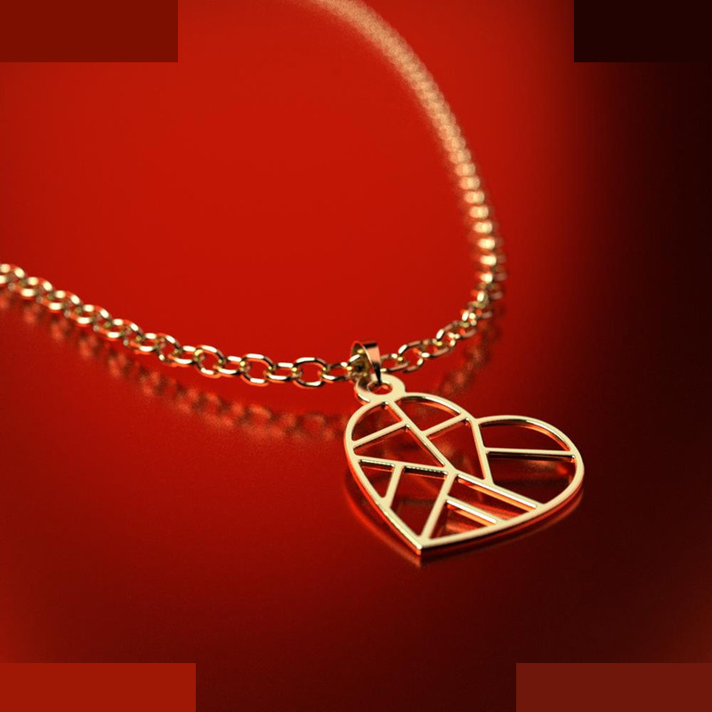 نیم ست طلا 18 عیار زنانه مدوپد مدل قلب کد NA14946 نیم ست طلا 18 عیار زنانه مدوپد مدل قلب کد NA14946