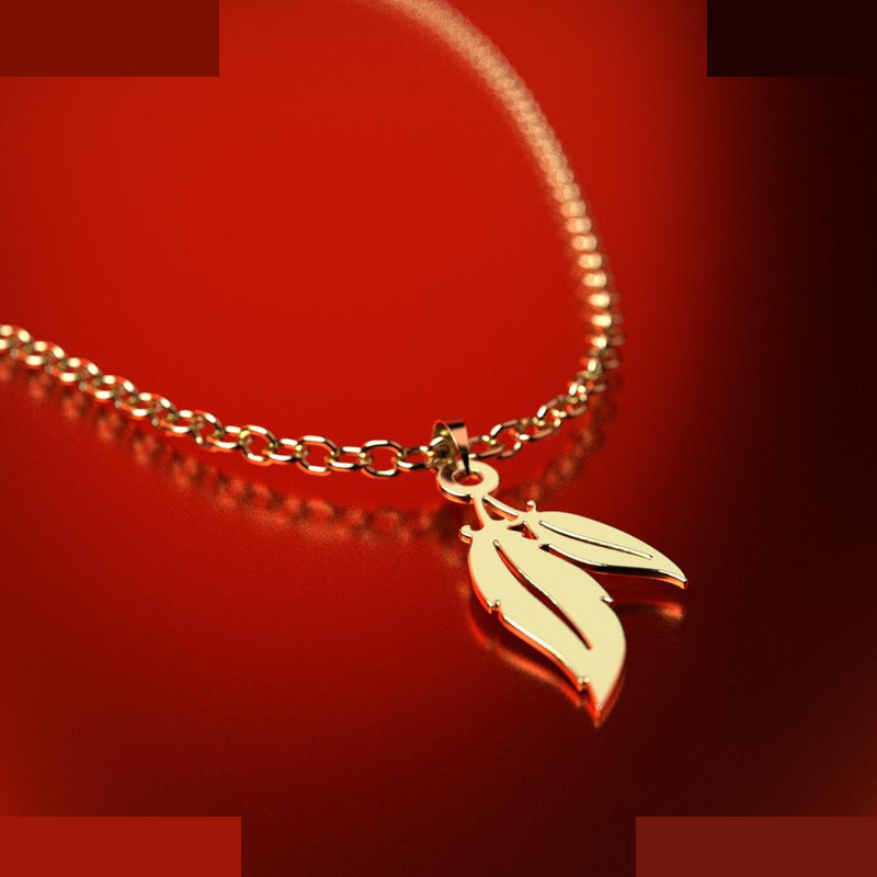 نیم ست طلا 18 عیار زنانه مدوپد مدل برگ کد NA14990 نیم ست طلا 18 عیار زنانه مدوپد مدل برگ کد NA14990