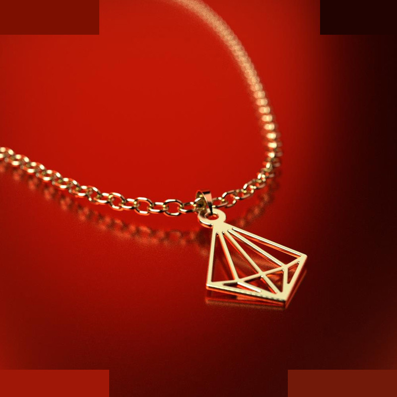 نیم ست طلا 18 عیار زنانه مدوپد مدل الماس کد NA15014