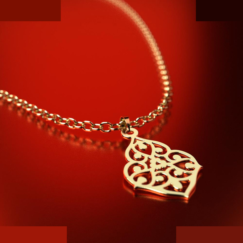 نیم ست طلا 18 عیار زنانه مدوپد مدل اسلیمی کد NA15336 نیم ست طلا 18 عیار زنانه مدوپد مدل اسلیمی کد NA15336