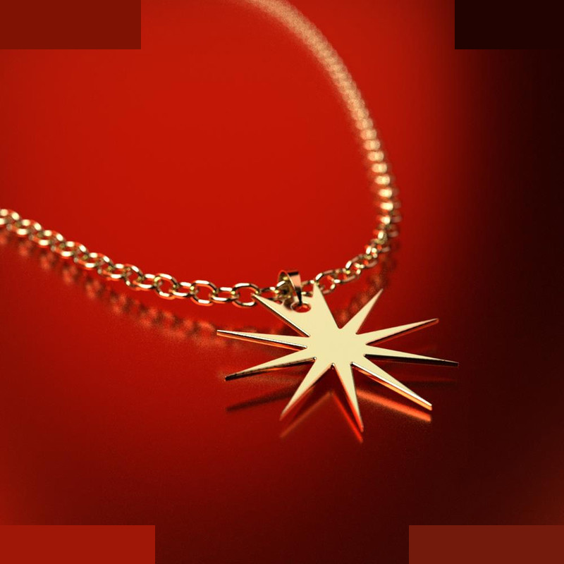 نیم ست طلا 18 عیار زنانه مدوپد مدل ستاره کد NA15565 نیم ست طلا 18 عیار زنانه مدوپد مدل ستاره کد NA15565