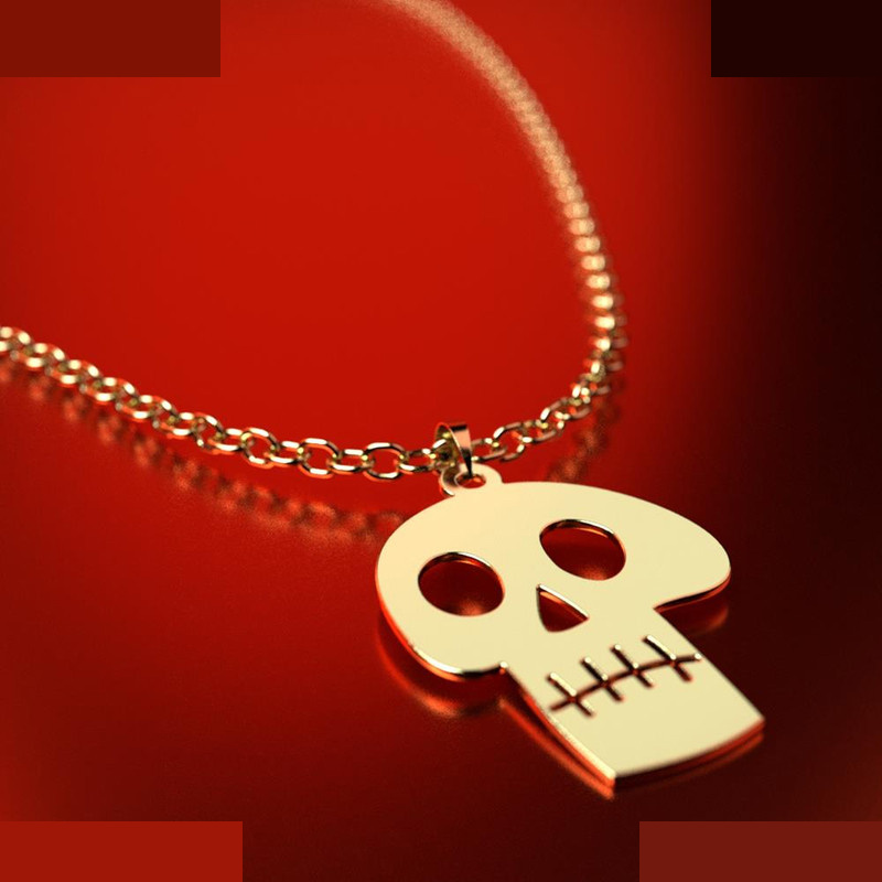 نیم ست طلا 18 عیار زنانه مدوپد مدل جمجمه کد NA15707 نیم ست طلا 18 عیار زنانه مدوپد مدل جمجمه کد NA15707