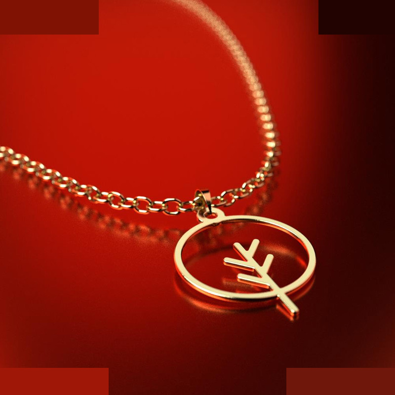 نیم ست طلا 18 عیار زنانه مدوپد مدل درخت کد NA15799