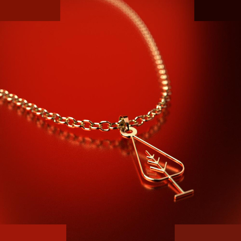 نیم ست طلا 18 عیار زنانه مدوپد مدل درخت کد NA15815