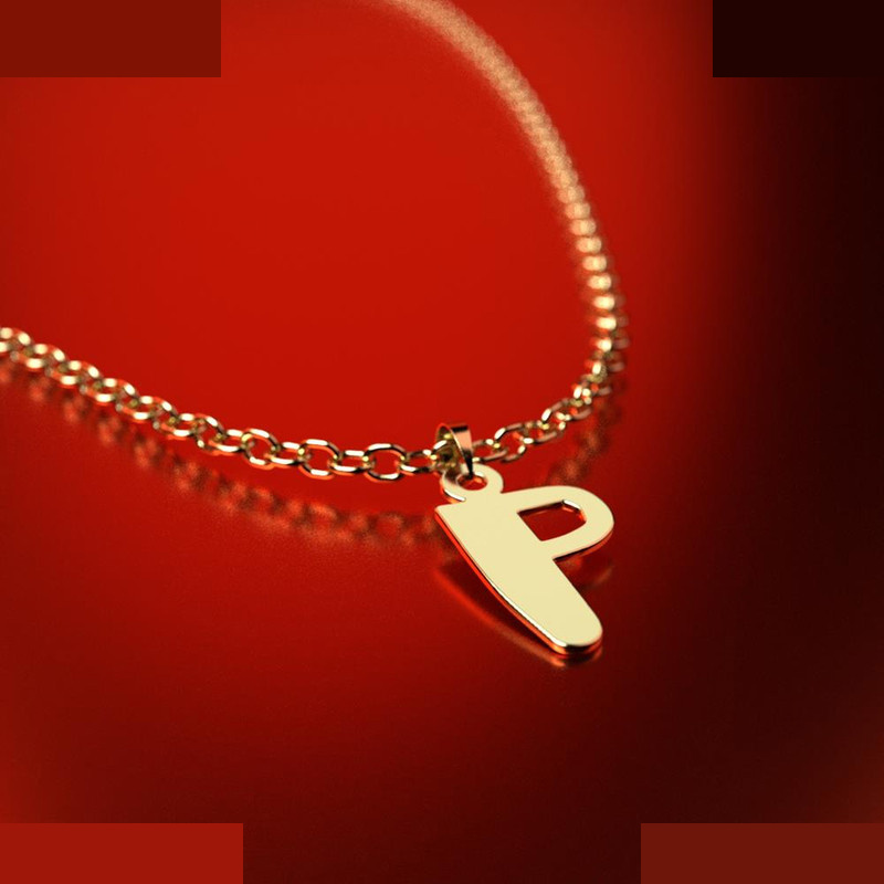 نیم ست طلا 18 عیار زنانه مدوپد مدل حرف P کد NA16635 نیم ست طلا 18 عیار زنانه مدوپد مدل حرف P کد NA16635