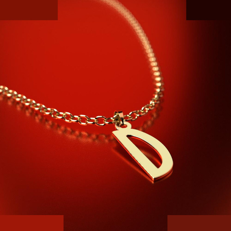 نیم ست طلا 18 عیار زنانه مدوپد مدل حرف D کد NA16736 نیم ست طلا 18 عیار زنانه مدوپد مدل حرف D کد NA16736