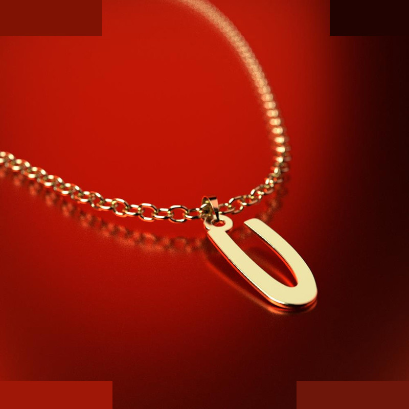 نیم ست طلا 18 عیار زنانه مدوپد مدل حرف U کد NA16753 نیم ست طلا 18 عیار زنانه مدوپد مدل حرف U کد NA16753