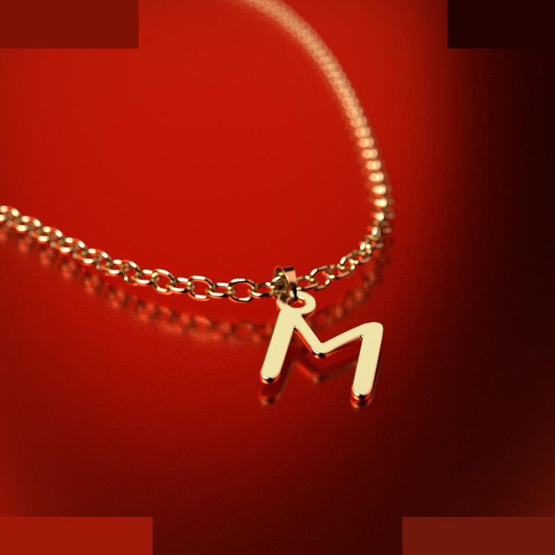 نیم ست طلا 18 عیار زنانه مدوپد مدل حرف M کد NA16793 نیم ست طلا 18 عیار زنانه مدوپد مدل حرف M کد NA16793