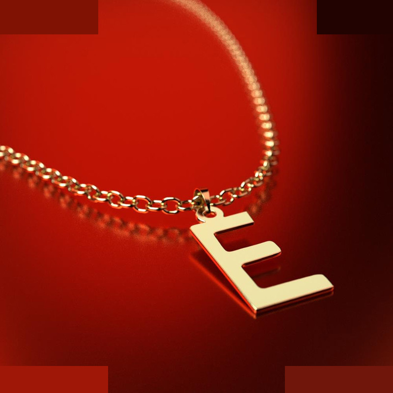 نیم ست طلا 18 عیار زنانه مدوپد مدل حرف E کد NA16839 نیم ست طلا 18 عیار زنانه مدوپد مدل حرف E کد NA16839