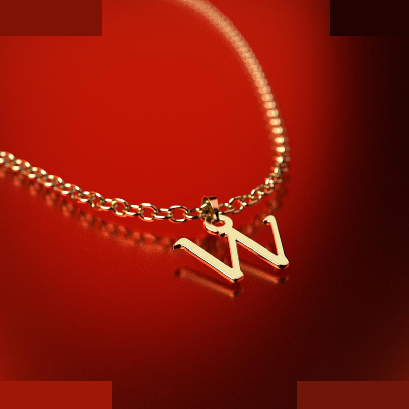 نیم ست طلا 18 عیار زنانه مدوپد مدل حرف W کد NA16935 نیم ست طلا 18 عیار زنانه مدوپد مدل حرف W کد NA16935