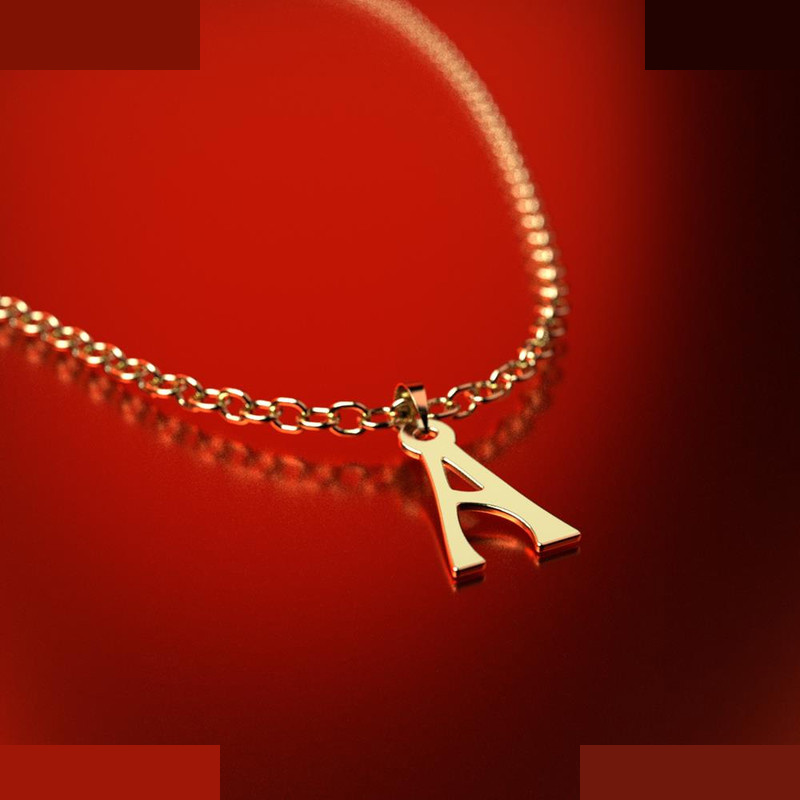 نیم ست طلا 18 عیار زنانه مدوپد مدل حرف A کد NA17121 نیم ست طلا 18 عیار زنانه مدوپد مدل حرف A کد NA17121