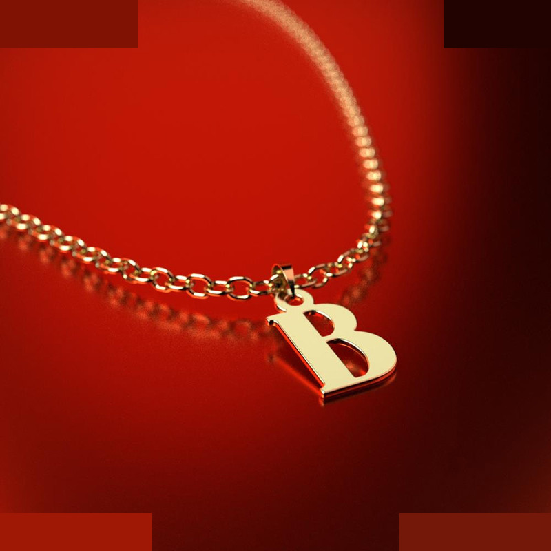 نیم ست طلا 18 عیار زنانه مدوپد مدل حرف B کد NA17148 نیم ست طلا 18 عیار زنانه مدوپد مدل حرف B کد NA17148