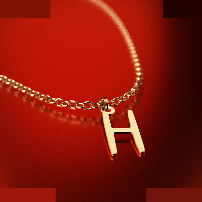 نیم ست طلا 18 عیار زنانه مدوپد مدل حرف H کد NA17180 نیم ست طلا 18 عیار زنانه مدوپد مدل حرف H کد NA17180