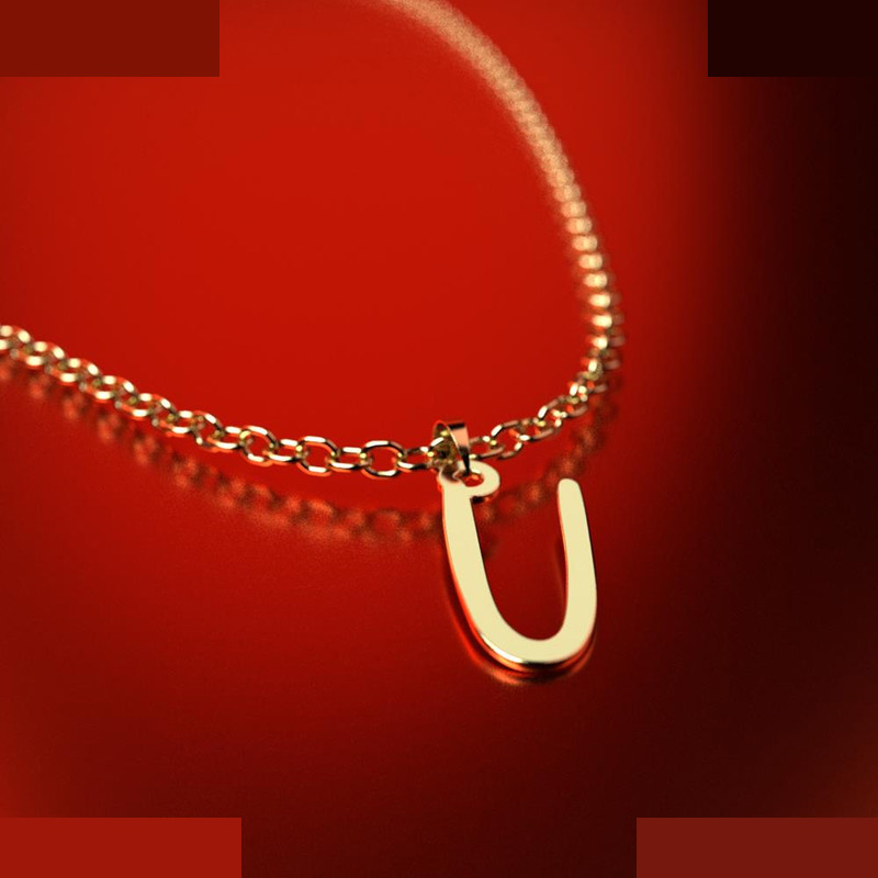 نیم ست طلا 18 عیار زنانه مدوپد مدل حرف U کد NA17193 نیم ست طلا 18 عیار زنانه مدوپد مدل حرف U کد NA17193