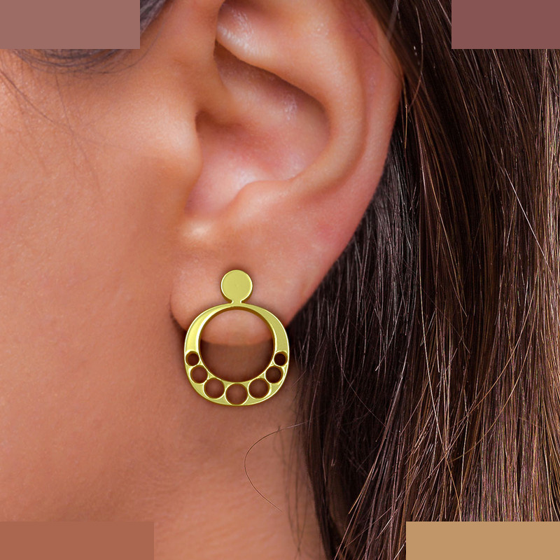 نیم ست طلا 18 عیار زنانه مدوپد مدل هندسی کد NA10948 نیم ست طلا 18 عیار زنانه مدوپد مدل هندسی کد NA10948