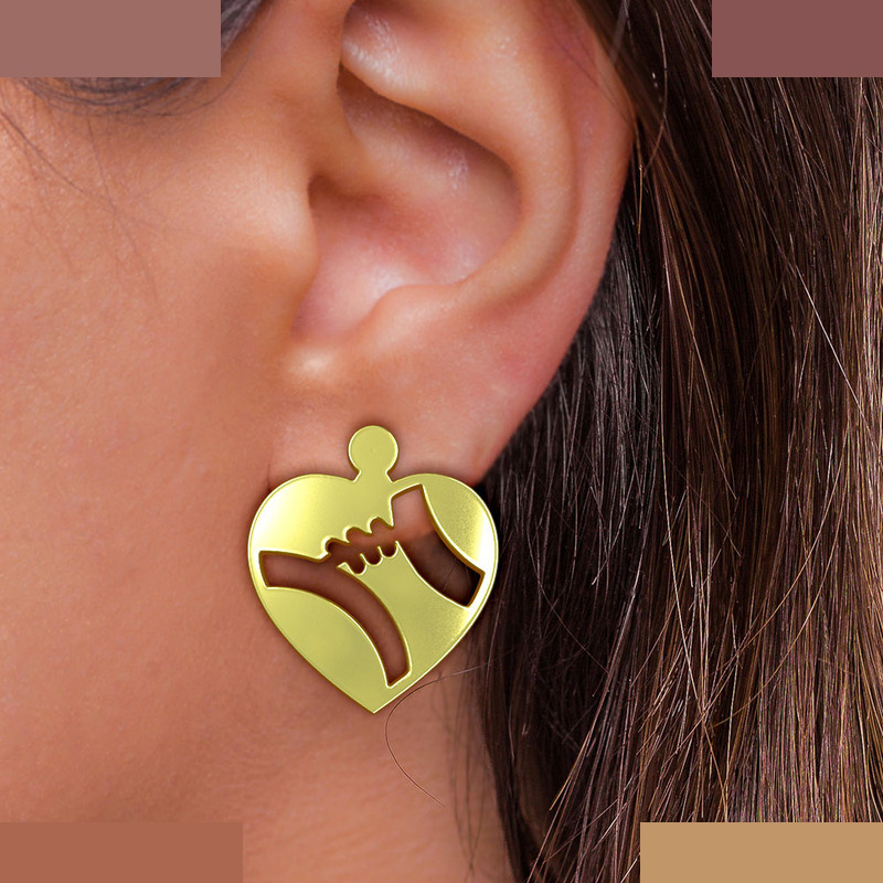 نیم ست طلا 18 عیار زنانه مدوپد مدل قلب کد NA11175 نیم ست طلا 18 عیار زنانه مدوپد مدل قلب کد NA11175