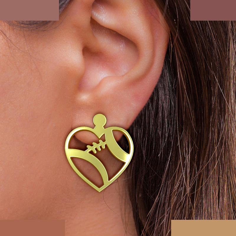 نیم ست طلا 18 عیار زنانه مدوپد مدل قلب کد NA11177 نیم ست طلا 18 عیار زنانه مدوپد مدل قلب کد NA11177