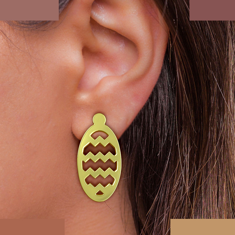 نیم ست طلا 18 عیار زنانه مدوپد مدل بیضی کد NA11336 نیم ست طلا 18 عیار زنانه مدوپد مدل بیضی کد NA11336